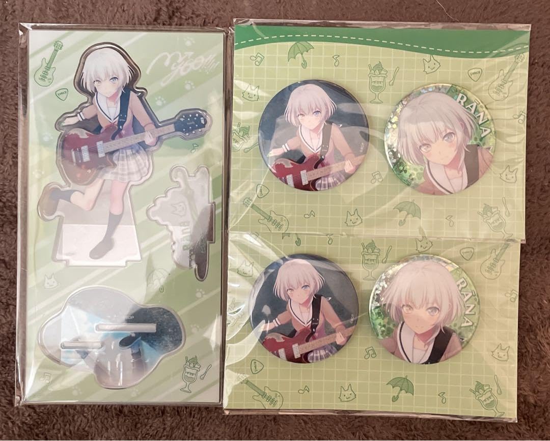 MyGO!!!!!要楽奈アクリルスタンドと缶バッジセット